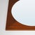 Brown Vitnage Teak Wall Mirror, 1960s For Sale - Image 8 of 11