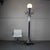 1920s Large Art Deco Coat Rack/Floor Lamp, 1920s For Sale - Image 5 of 13