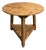 Antique English Pine Cricket Table With Tri-Leg Base and Stretcher Shelf For Sale