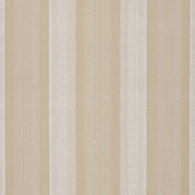 Inspired by traditional Indian block motifs and block-printed by hand on a 100% linen ground, Calista Block Print is a...