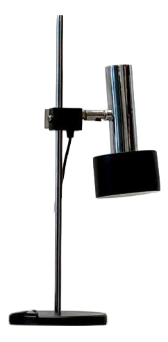 Industrial-Style Table Lamp with Spotlight, 1970s
