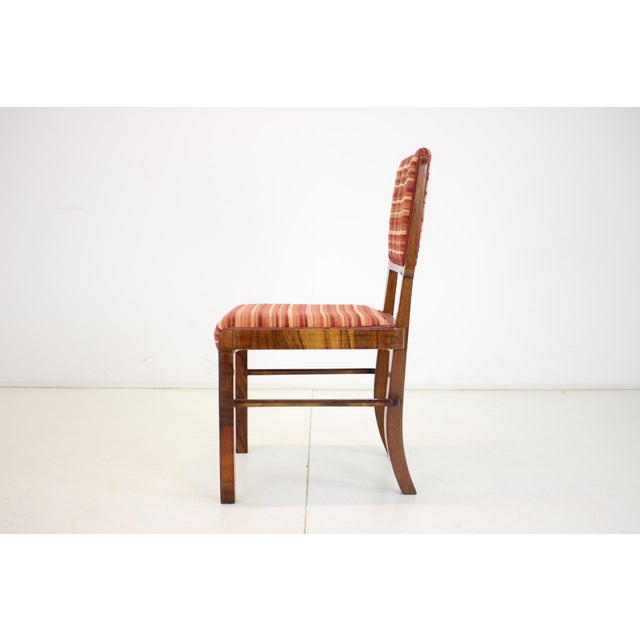 Art Deco Dining Chairs, Czechoslovakia, 1930s, Set of 4 For Sale - Image 14 of 18