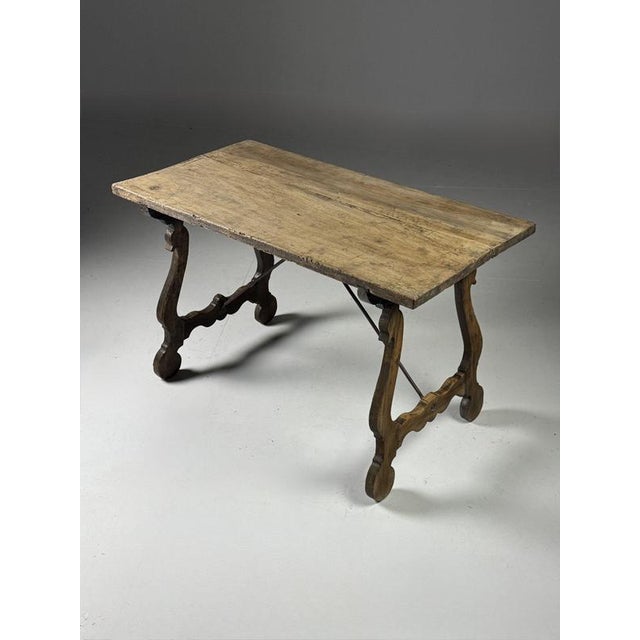 Wood Antique Spanish Table, 1800s For Sale - Image 7 of 16
