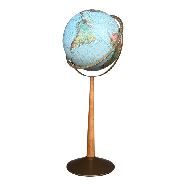 Vintage Replogle Floor Globe For Sale