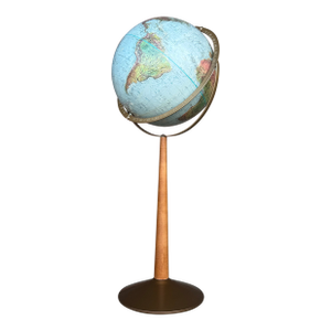 Vintage Replogle Floor Globe