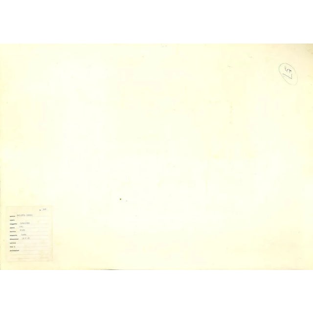 Sergio Barletta, Horseman, Painting, 1963 For Sale - Image 3 of 4