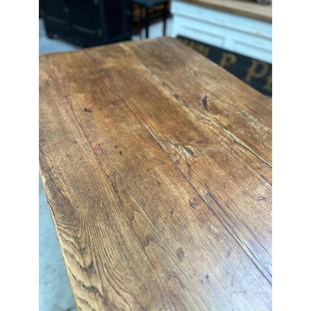 Monastery Table in Oak, 1940s For Sale - Image 13 of 15