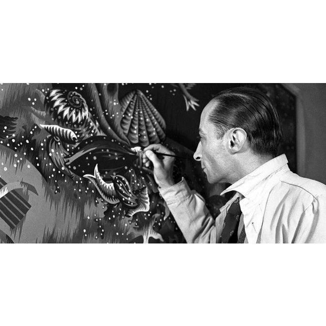 Mid-Century Modern Tapestry From Jean Picard Le Doux For Sale - Image 12 of 13