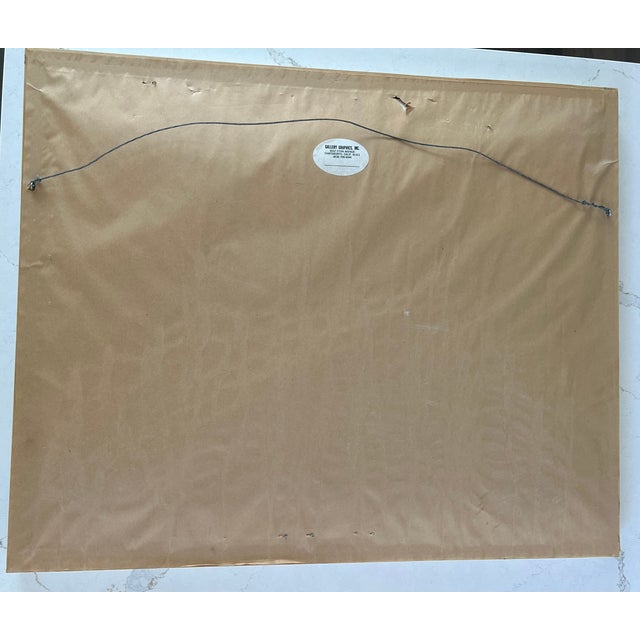 Martha Chatelain Signed 1989 One-of-One Mixed Media Paper Assemblage, Framed For Sale - Image 4 of 5