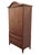 RAGAZZI Solid Cherry Matte Finish Contemporary Rustic Country Style 39" Clothing Armoire - Made in Canada 75" High 39"...