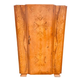 1920s Art Deco Wardrobe For Sale