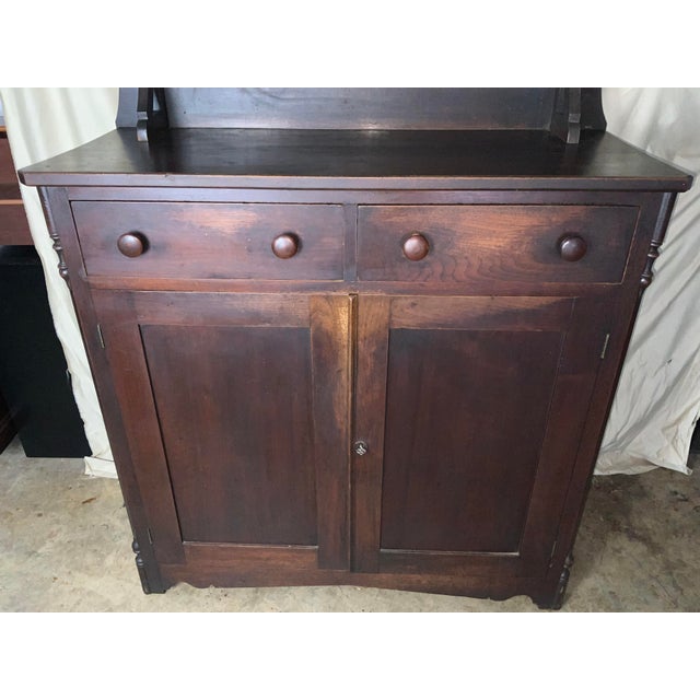 A very attractive late 19th century Walnut two piece Pie / Meat safe in outstanding original condition without having any...
