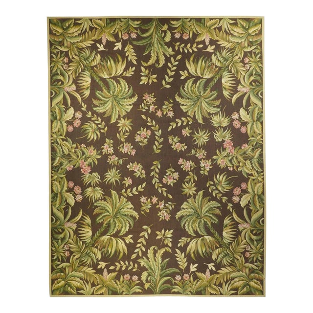 Aubusson Rug 9' X 12' For Sale