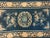 Superb Navy Background Color With Geometric Design Antique Chinese Peking Rug For Sale - Image 4 of 9