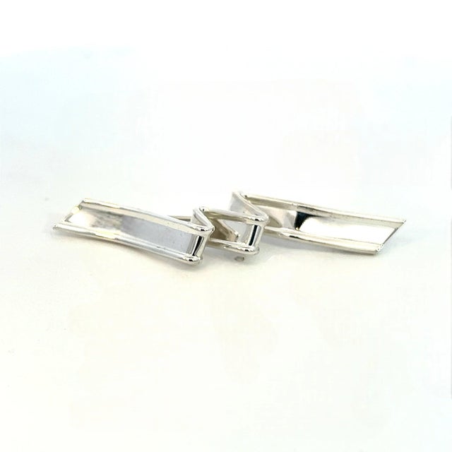 Late 20th Century Tiffany & Co Estate Wave Brooch Sterling Silver For Sale - Image 4 of 13