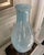 1970s Italian Murano-Style Handblown Blue Art Glass Vase With Gold and Silver Flecks, 21" For Sale - Image 12 of 18