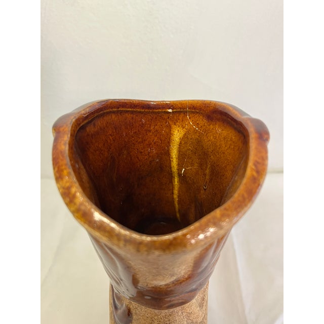 Haeger Vintage Haeger Ceramic Stoneware Boot Vase For Sale - Image 4 of 5