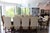 Vintage Provence Collection From Bussandri Arte Louis XIV Style Fabric & Leather Dining Chairs, Set of 10, C. 2003 For Sale - Image 16 of 18