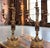 Pair of Hollywood Regency French Bronze Putti Candelabra Table Lamps - Paris Foundry.