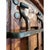 Handcrafted Solid Wood Rustic Exterior Double Door – Custom Mexican Design Made to Order For Sale - Image 4 of 12