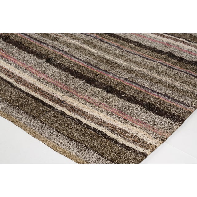 Textile Vintage Anatolian Kilim Rug For Sale - Image 7 of 10