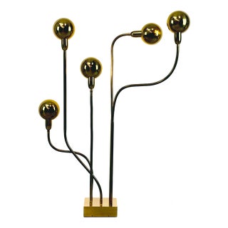 Hydra Floor Lamp by Pierre Folie for Jacques Charpentier, France, 1970s For Sale