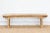 Asian Oriental Calm, Bleached Wood Asian Bench For Sale - Image 3 of 8