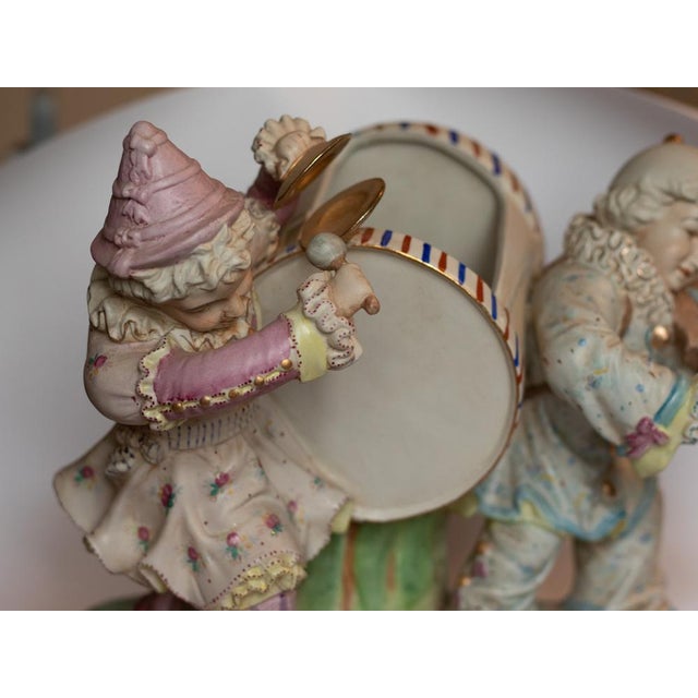Porcelain Figurine Musicians from Meissen Porcelain For Sale - Image 17 of 18