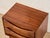 Wood Sculpted Nightstand in American Walnut For Sale - Image 7 of 12