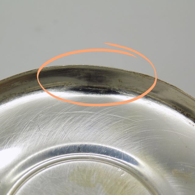 Vintage Italian Handmade Genuine Silver & Murrina Glass Pill Snuff Trinket Decorative Box For Sale - Image 10 of 12