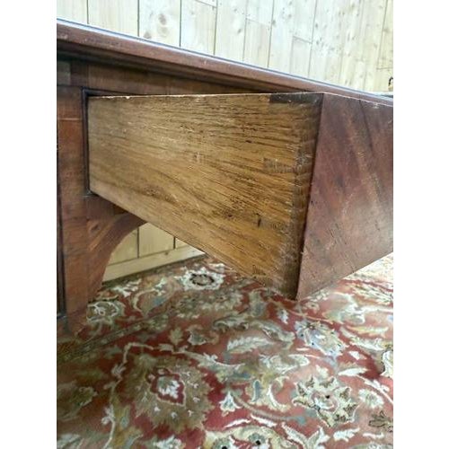 Louis XVI Style Marquetry Desk For Sale - Image 3 of 9