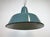 Metal Industrial Green Enamel Factory Lamp, 1960s For Sale - Image 7 of 15