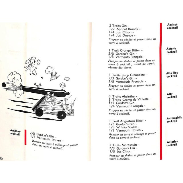 "Livre De Cocktails" 1949 Bauwens, Emile For Sale - Image 10 of 12