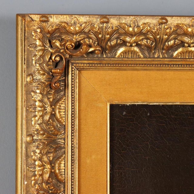 Roberto Fontana, Portrait of a Lady, Oil on Canvas, Framed For Sale - Image 8 of 10