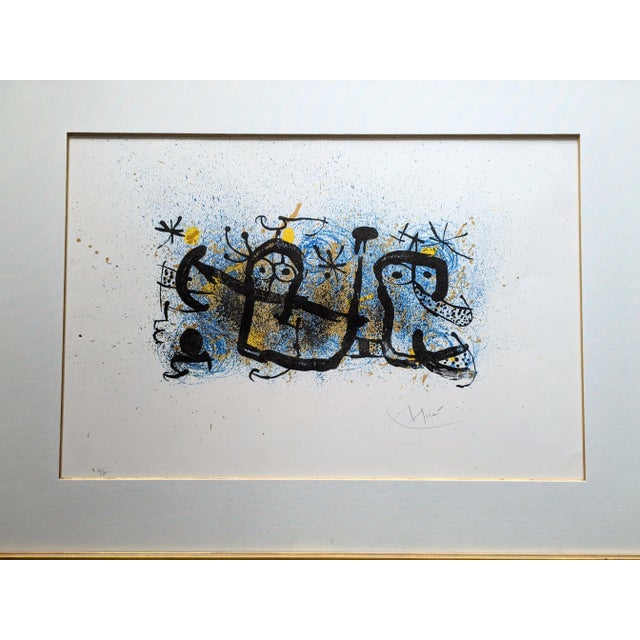 Joan Miro, Ma de Proverbis / My Proverb, Original Hand-Signed Color Lithograph, 1970 For Sale - Image 9 of 10