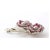 18kt White Gold Ruby & Diamond Brooch Ca 1950 For Sale - Image 9 of 10