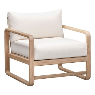 Palata Cream Performance Fabric Outdoor Chair For Sale