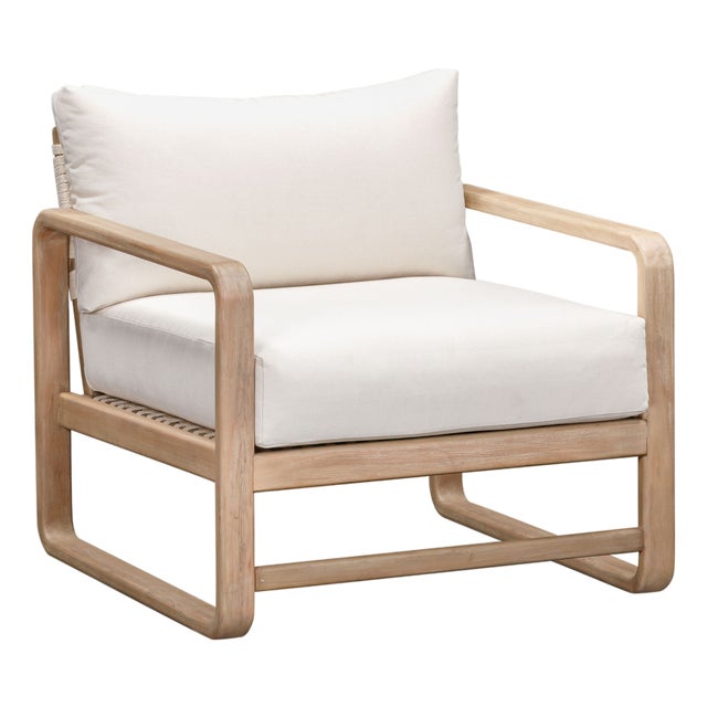 Palata Cream Performance Fabric Outdoor Chair For Sale