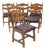 Chairs by Guillerme and Chambron, 1950s, Set of 6 For Sale