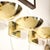 Set of Four Mid-Century Modernist Polished Brass Sconces by Paavo Tynell For Sale - Image 17 of 18