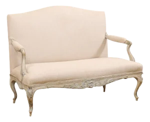 Early 20th Century Antique French Louis XV Style Settee