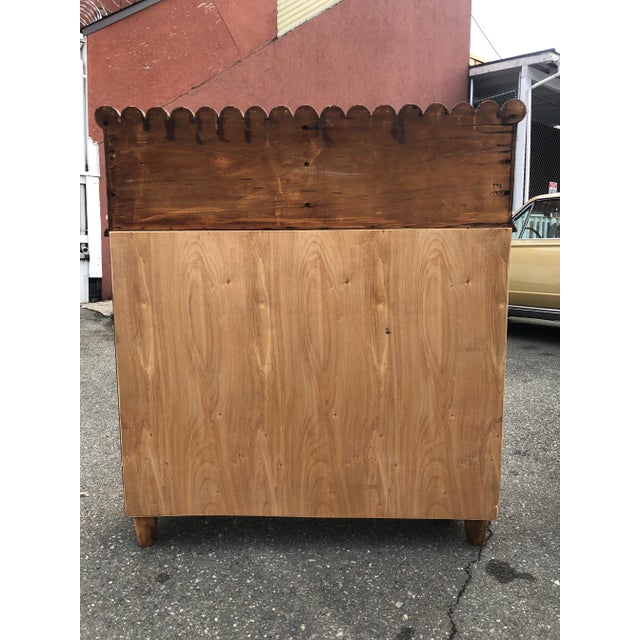 Late 19th Century Late 19th Century Early American Bench Made Storage Cabinet For Sale - Image 5 of 9