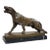 Henry Moore Modern Art Abstract Jaguar Panther Cougar Lion Bronze Sculpture For Sale