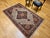 Textile 19th Century Farahan Sarouk Rug, Hand-Knotted Wool, Floral Medallion Pattern, Ivory & Blue, 5x7 For Sale - Image 7 of 17