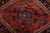Textile Zanjan Rug 3’7” X 5′ Blue Wool Vintage Tribal Hand-Knotted Oriental Carpet For Sale - Image 7 of 12