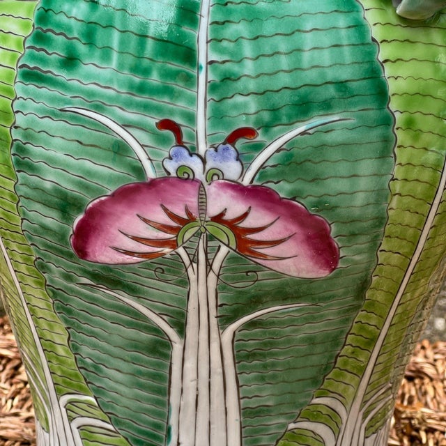 Hand-Painted Jingdezhen Porcelain Ginger Jar For Sale In Washington DC - Image 6 of 7