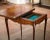 Bronze 19th Century French Louis XV Walnut Marquetry Folding Game Table With Felt For Sale - Image 8 of 12