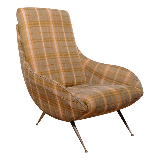 Vintage Lounge Chair, Italy, 1950s For Sale