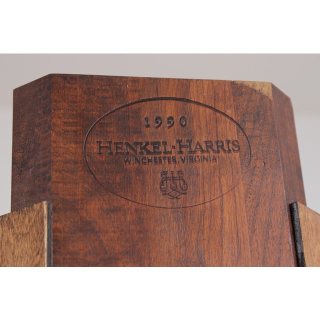 Henkel Harris Large Cherry Corner China Cabinet For Sale - Image 14 of 14