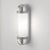 Polished Chrome With Matt Opal Glass Bathroom Wall Light For Sale - Image 4 of 5